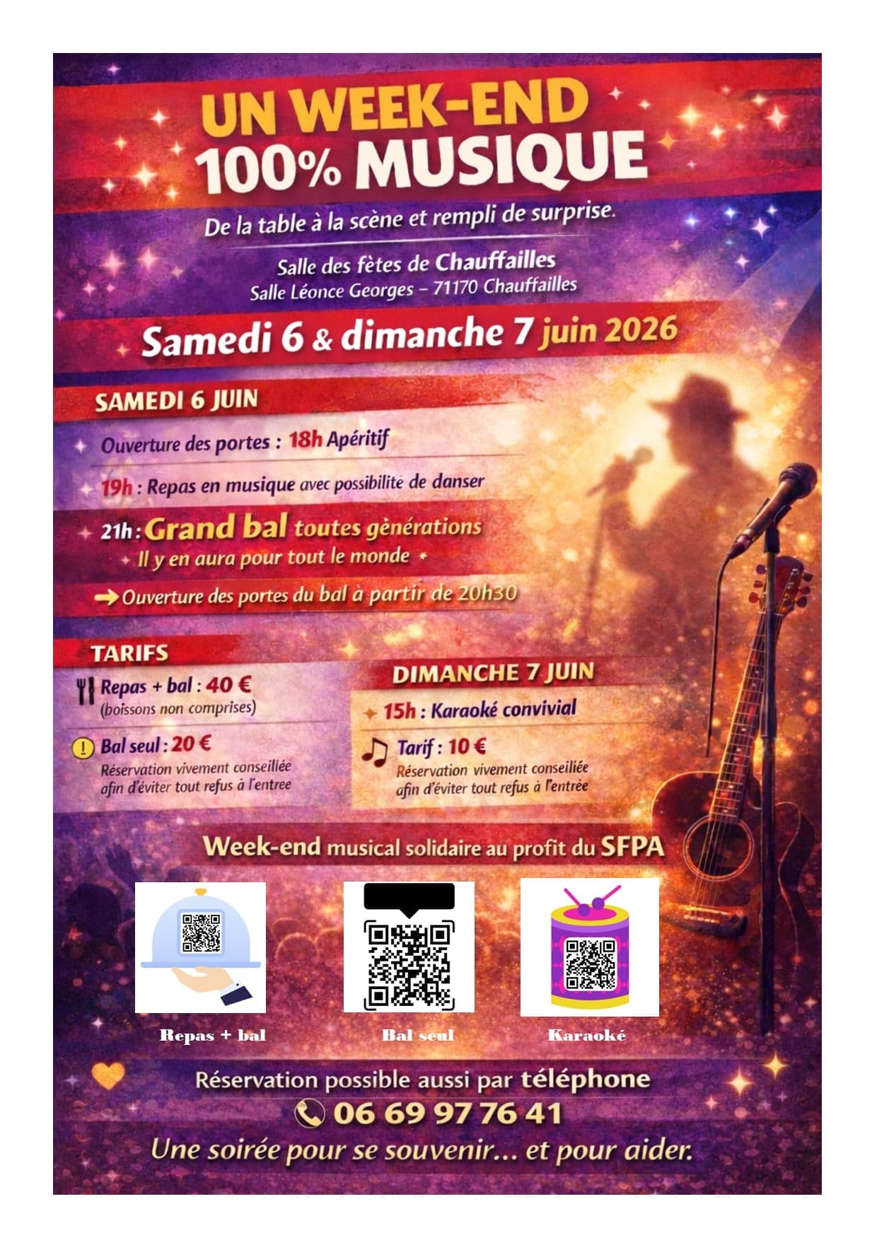  WEEK-END 100 % MUSIQUE – INSCRIPTIONS OUVERTES ! 🔥